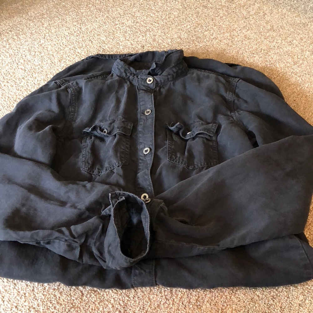 SP Black Button Up Dress